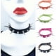 thumbnail image 2 of Collar de mujer de moda con múltiples picos de cuero estilo punk Harajuku europeo y americano, cadena de cuello alternativa, collar de cadena de clavícula, joyería, 2 of 6