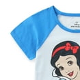 thumbnail image 3 of Disney Princess Snow White Girls Short Sleeve T-Shirt and French Terry Shorts Set (Girls), 2 Piece Set, Sizes 2T-6X, 3 of 7