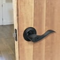 thumbnail image 4 of Design House Springdale Universal Interior/Exterior Keyed Entry Door Handle, Matte Black, 4 of 20