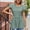 Green, variant on Women's Summer Tops Casual Linen Shirts for Women Loose Fit Cotton Blouses for Women Boho Short Sleeve Blouses for Women my recent orders