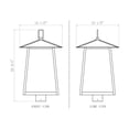 thumbnail image 2 of Z-Lite 4 Light Outdoor Post Mount Fixture, 2 of 6