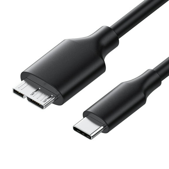 Yokua Mobile Hard Drive Cable USB C to B 3.0 Cable Type C to B Adapter