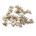 thumbnail image 1 of 100 Pcs Tranches de Bois Tranches de Bois Tranches de Bois Naturelles Décoration de Table, 1 of 8