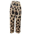 thumbnail image 4 of LSLJS Cadeaux pour Maman Pantalons Larges à Imprimé Léopard Mode Décontractée pour Dames Pantalons de Travail pour Femmes, 4 of 6