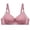 Pink, variant on Bvxeep Women's Style Solid Color Wirefree Bra Daily Bra