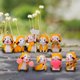 thumbnail image 3 of Juguetes de figuritas de mapache 9x Mini Estatuillas de Animales de Mapache, Micro Adornos de Paisaje Modelo de Animal de Mapache Juguetes para Hote, 3 of 8