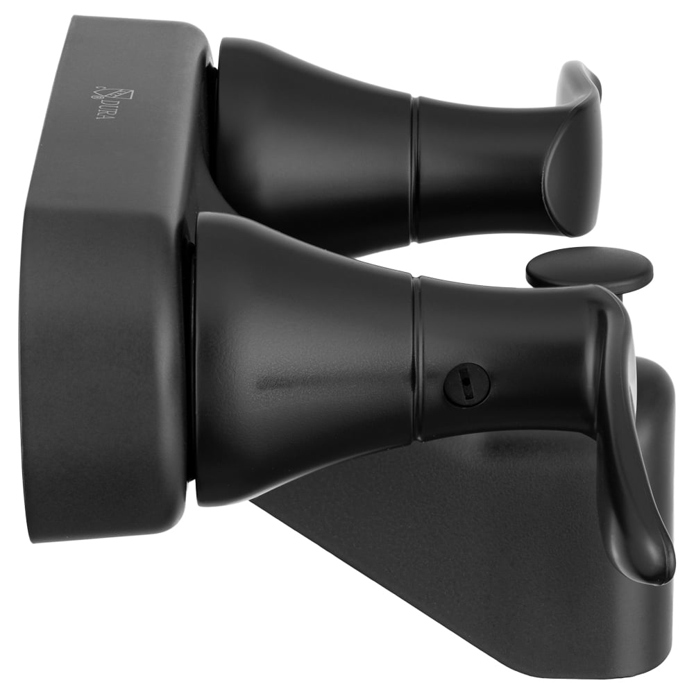 Dura Faucet DF-SA110LH-MB Elegant Rv Tub & Shower Diverter Faucet - Matte Black