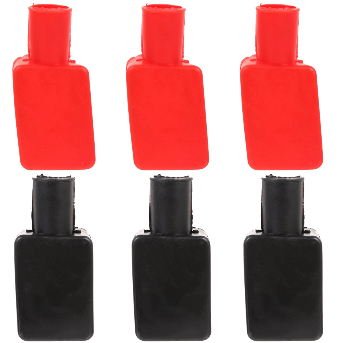 3 Pairs Car Battery Terminal Covers Rubber Battery Stud Protector