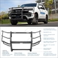 thumbnail image 4 of Go Rhino Safety Division Brush Guard 5168WHD 5000 Series; Without Insert Bars; Textured Powder Coated; Black; Mild Steel, 4 of 7