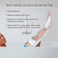 thumbnail image 3 of Waterproof Leg Cast Cover For Shower,adult Full Leg Cast Cover, 3 of 4