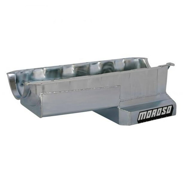 Moroso MOR20405 Oil Pan Big Block Chevrolet 8 in. DP Stroker, Clear
