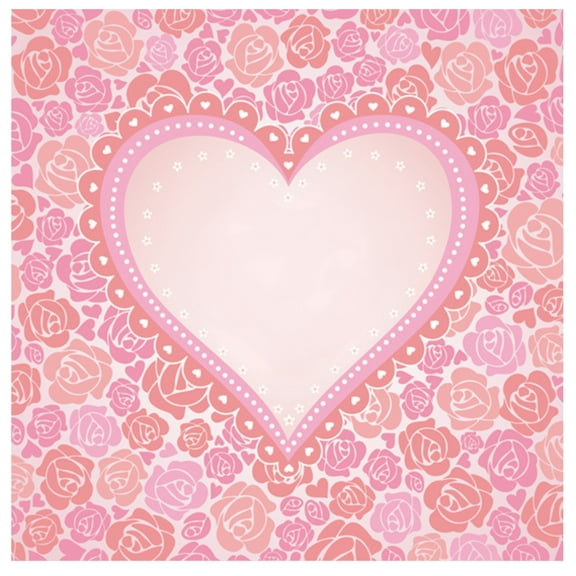 Keep Unique Valentine's Heart Paper Napkins, Luncheon Paper Napkins, Assorted Color, 20/Pack