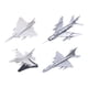 thumbnail image 5 of Modelo de Avión Diecast CUTICAT 1/144 4 piezas para decoración del hogar, 5 of 8