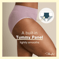 thumbnail image 4 of Playtex Women's Cotton Stretch Light Smoothing Underwear High-Leg Brief, 3-Pack, 4 of 9