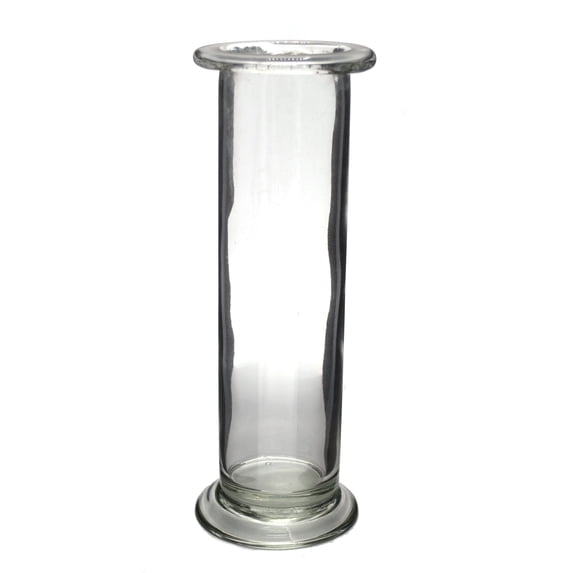 Cylindrical Gas Jar - Soda Glass - 7.9" x 2.24"