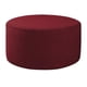 thumbnail image 1 of 2xRound Otomano Funda para Reposapiés Sunnimix Rojo Vino, 1 of 8
