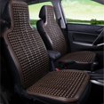 thumbnail image 4 of Funda de asiento de coche 1 pieza Verano Fresco PVC Funda de asiento de coche con cuentas Cojín de asiento de coche de masaje con cintura, 4 of 5