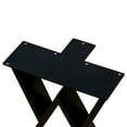 thumbnail image 4 of Home Soft Things Heavy Duty 2pcs Table Legs Rect W Type-16'', 4 of 8