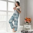 thumbnail image 5 of Salouo enchanted winter snowflake holly Print Women's Pajama Pants Casual Loose Sweatpants PJs Flowy Pants Drawstring Palazzo for Women Wide Leg Pants Lounge Pajama -XX-Large, 5 of 8
