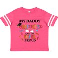 thumbnail image 3 of Inktastic My Daddy Graduated and I'm Super Proud Boys or Girls Toddler T-Shirt, 3 of 5