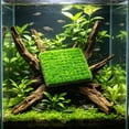 thumbnail image 4 of Alfombra artificial de césped para acuario, sustrato vegetal de plástico realista y suave, para decoración y jardinería de acuarios, 4 of 6