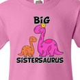 thumbnail image 4 of Inktastic Big Sistersaurus with Cute Sibling Dinosaurs Youth T-Shirt, 4 of 5