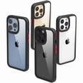 thumbnail image 5 of Mantto Heavy-Duty Tough Rugged Case For Apple iPhone 13 Pro Max, Lightweight Slim Shockproof Protective Cover, Black, 5 of 6