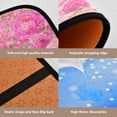 thumbnail image 2 of Shower Curtain and Rug Sets 4pcs Bathroom Sets Includes 12 Free Hooks 66" x 72" Flamingo Love Pink Paradise, 2 of 8