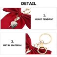 thumbnail image 3 of Hongkaii Bow Charm Key Chain Bow Keyring Bow Bag Charms Bowknot Keychain Decorative Keychain Bag Pendant Keychain AZ725-20144, 3 of 9