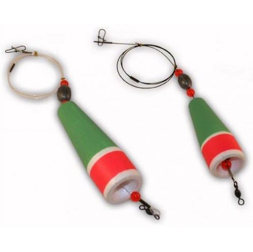 (2 pack) Tsunami Popping Cork Float Rig 4'' 0.3 oz.