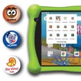 thumbnail image 4 of Paquete de tableta de aprendizaje para niños Contixo de 7 pulgadas: 2 GB de RAM, 32 GB, Bluetooth, Android, cámaras duales, controles parentales, auriculares Bluetooth para niños y bolsa para tableta Contixo  Contixo Kids, 4 of 4
