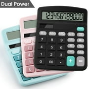 Tocorpie 4" Screen Standard Desktop Calculator, Black