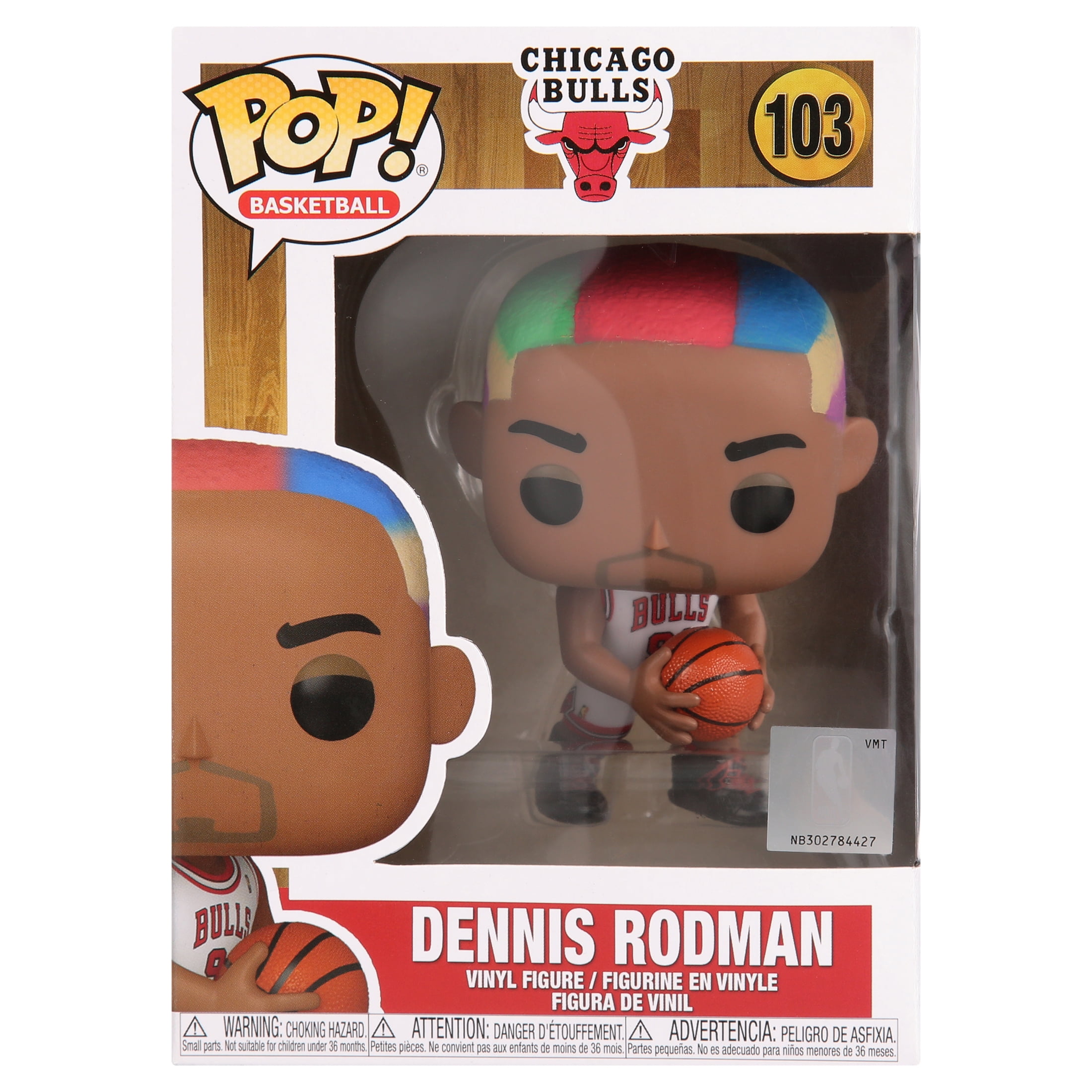 Funko POP! NBA: Legends - Dennis Rodman​​ (Bulls Home)