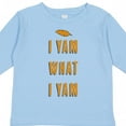thumbnail image 4 of Inktastic Thanksgiving I Yam What I Yam Funny Boys or Girls Long Sleeve Toddler T-Shirt, 4 of 5