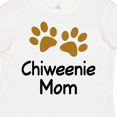 thumbnail image 4 of Inktastic Chiweenie Mom Paw Print Girls Toddler T-Shirt, 4 of 5