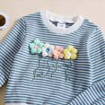 thumbnail image 5 of HCNTES Baby Girl Clothes Winter Toddler Girl Clothes Winter Outfits 2Pcs Clothes Set 3D Flower Fall Winter Outfits Long Sleeve Sweatshirt Pullover Cute Pants Set, 5 of 9