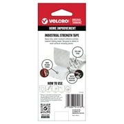 VELCRO Brand Industrial Strength Tape | Indoor & Outdoor Use | Superior Holding Power on Smooth Surfaces | 5ft x 2in Tape | White