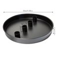 thumbnail image 3 of Luoshdecor Modern Metal Round Holder,Magnetic Candle Tray Boho Candle Holder for Taper Candles, Halloween Christmas Table Decor 9in, 3 of 9