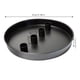 thumbnail image 3 of Bandeja Magnética para Velas Cónicas de Metal Redonda de 23 Cm con 4 Soportes Magnéticos, Bandeja Decorativa, Soporte Festivo para Velas de Adviento., 3 of 7