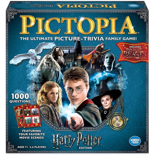 Wonder Forge Ravensburger Pictopia: Harry Potter Edition Family Trivia Juego de mesa para Wonder Forge Wonder Forge