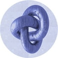 thumbnail image 1 of Ahgly Company Tapis d'Intérieur Lavables en Machine, Circulaires, Bleus Célestes de Transition, Ronds de 3 Pi, 1 of 7