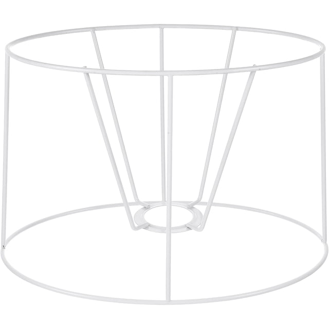 E27 DIY Lampshade Frame Cage Farmhouse Metal Iron Bracket Replacement Wire Bulb Guard Holder 1 Set