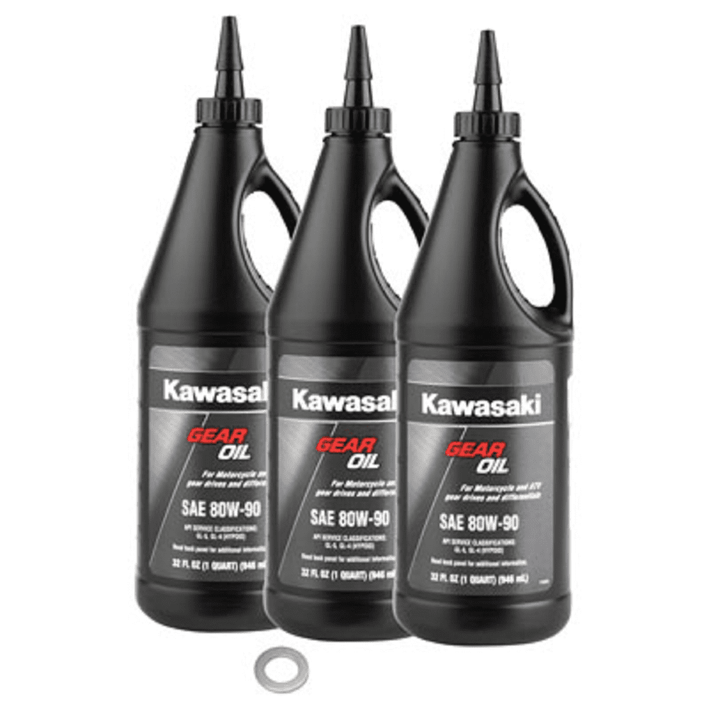 Drivetrain Oil Change Kit with Kawasaki Oil Compatible With Kawasaki