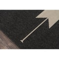 thumbnail image 3 of Momeni BAJA0BAJ34CHR5376 5 ft. 3 in. x 7 ft. 6 in. Baja34 Rectangle Area Rug - Charcoal, 3 of 5