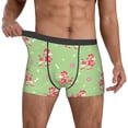thumbnail image 2 of Kdxio Men's Boxer Briefs with Cute Poodle Dog Print - Comfortable and Breathable Underwear for Everyday Wear, 2 of 7