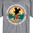 thumbnail image 3 of Mickey and Friends - Perfect Day Explore Outside - Men's Short Sleeve Graphic T-Shirt, 3 of 5