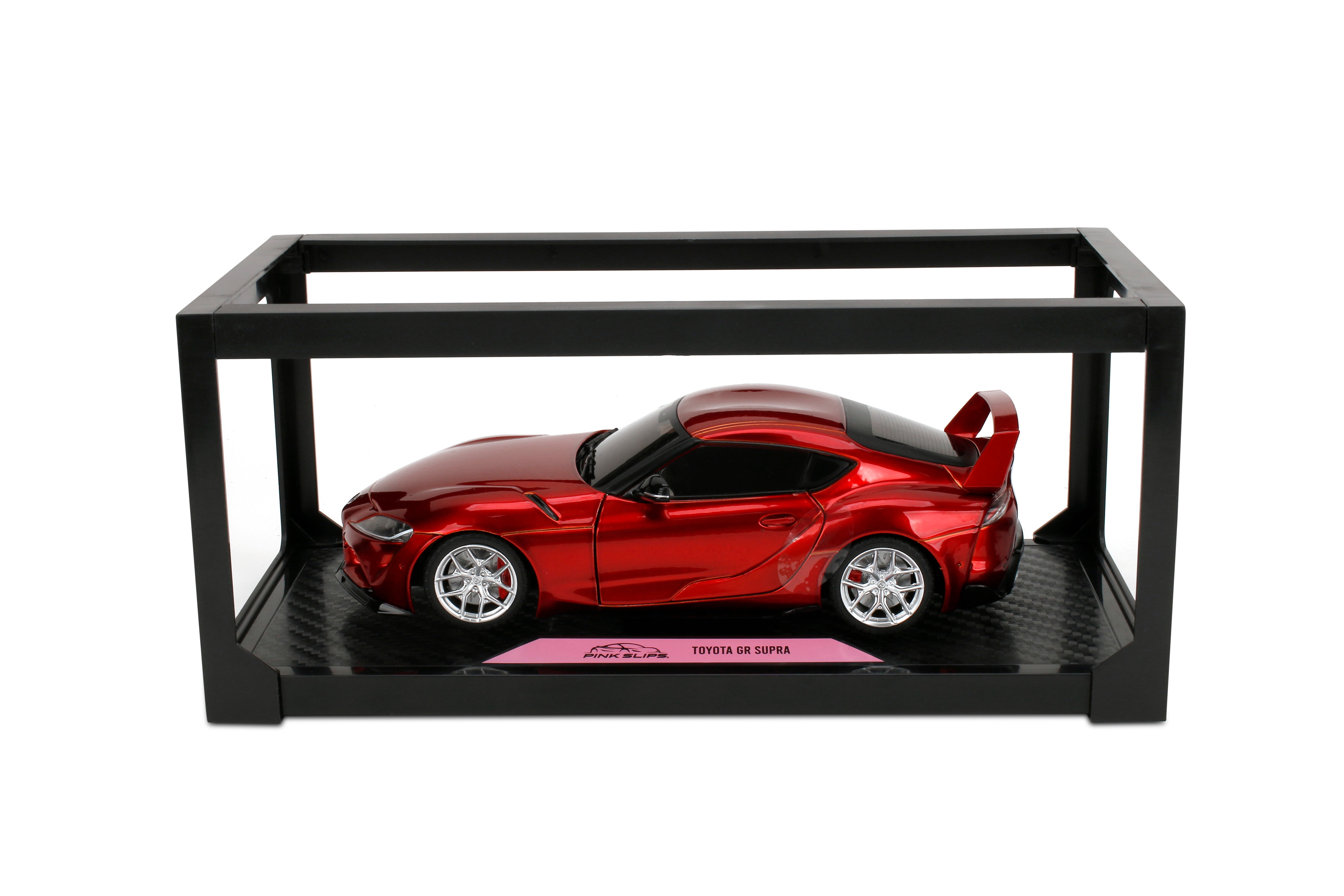 Jada Pink Slips Toyota Supra MK5 - 1:18 Scale Diecast Model with Opening Doors and Working Steering - for Collectors and Enthusiasts 14+