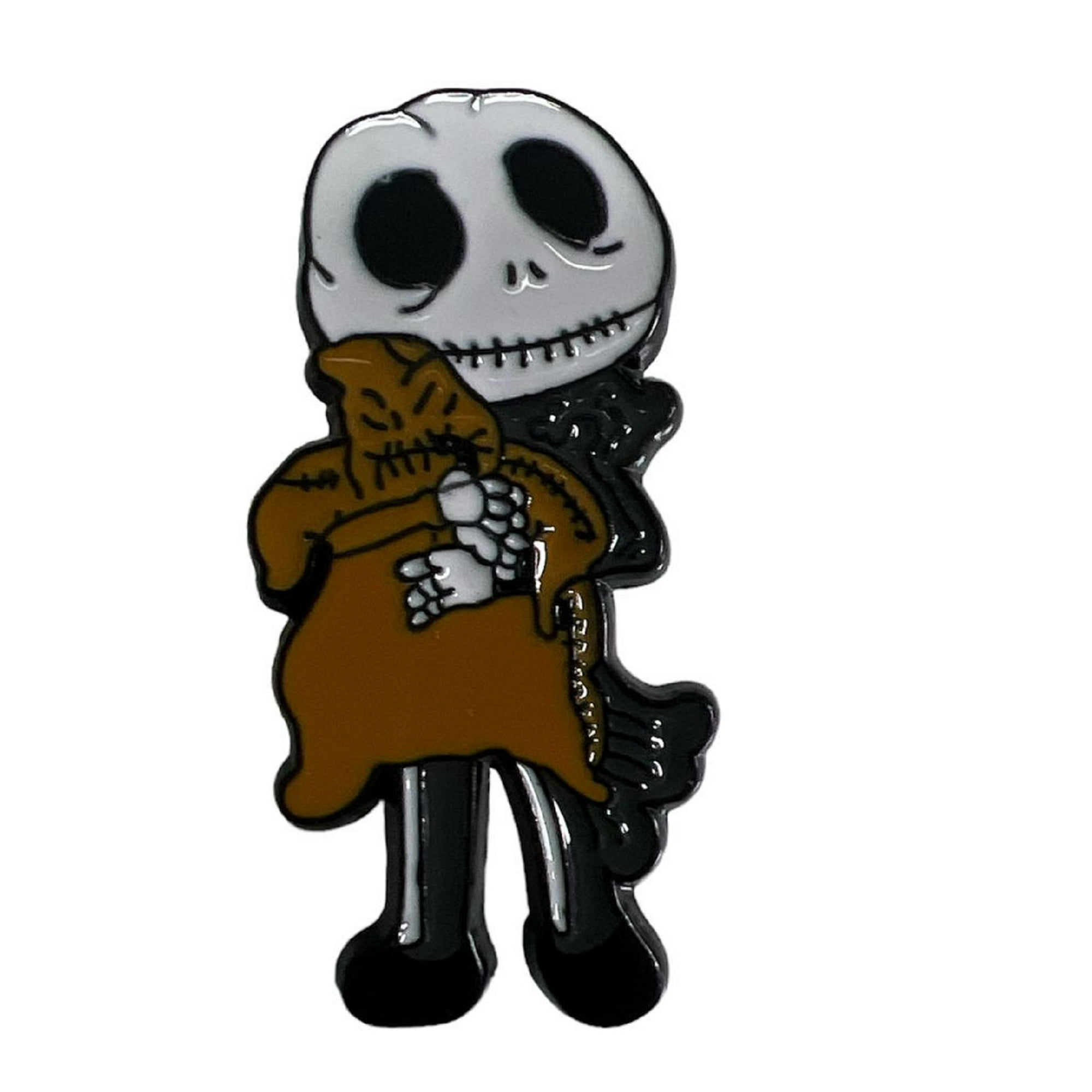 Pins Jack Skellington Broche Metálico 4Cm Mod3