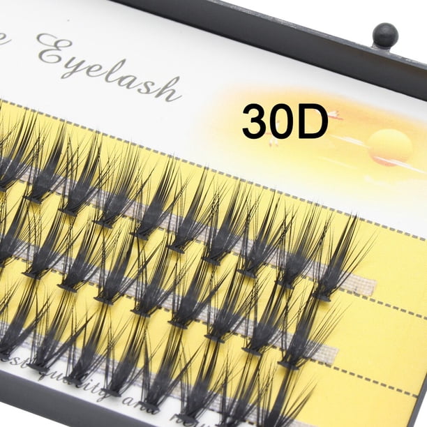 Extensión de pestañas de visón súper gruesas 20D/30D, maquillaje profesional, efecto de volumen 3D, pestañas de injerto, pestañas postizas individuales falsas Tan Jianjun unisex