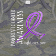 thumbnail image 4 of Inktastic Pancreatic Cancer Awareness- Fight, Care, Cure Boys or Girls Baby Bodysuit, 4 of 5